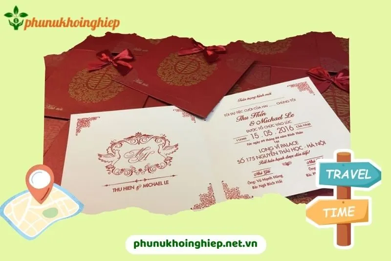Thiệp Cưới Hải Dương